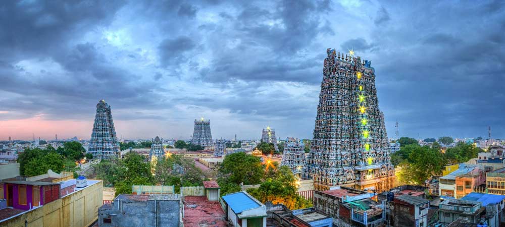 Madurai-Rameshwaram Kanyakumari Temple Tour